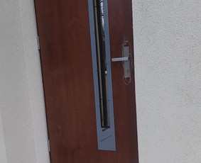 Metalinės durys, gamyba - Langų ir durų gamyba ir montavimas - 1