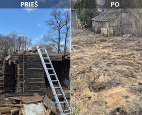 Griovimo darbai - Griovimo darbai &scaron;iuk&scaron;liu i&scaron;vežimas - 1