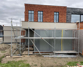 Fasadų, sienų &scaron;iltinimas - Fasado &scaron;iltinimas Klinkeris Dekoratyvinis tinkavimas - 4