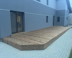 Sraigtinių polių, terasų įrengimas / MB "Vakarų terasos" / Darbų pavyzdys ID 4338375