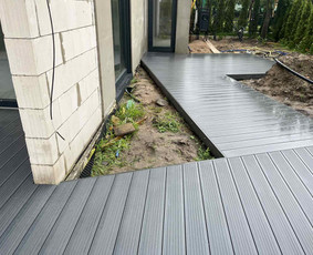 Statybos darbai - Sraigtinių polių, terasų įrengimas - 4