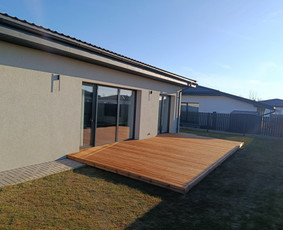 Statybos darbai - Sraigtinių polių, terasų įrengimas - 3