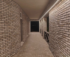 Fasadų apdaila, dažymas - Klinkerio klijavimas - 1