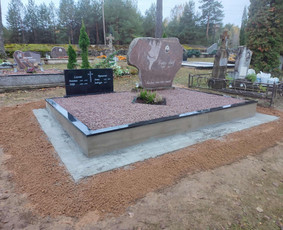 Kapų tvarkymas, priežiūra - Atliekame kapaviečių įrengimo darbus. - 1