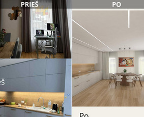 Interjero dizaineriai - Interjero dizainas/techniniai brėžiniai/vizualizacijos - 1