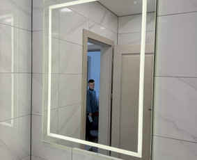 Statybos, apdaila - Nestandartinių du&scaron;ų, led veidrodžių, terasų, stiklinimas. - 3