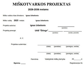 Tradiciniai amatai - Mi&scaron;kotvarkos projektai, Mi&scaron;kininkystė, Mi&scaron;kai - 1