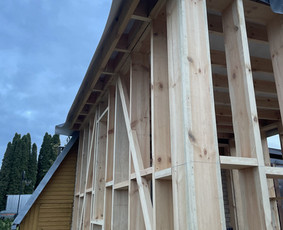 Karkasinių namų statyba - Staliaus paslaugos ir karkasiniai statybos darbai bei stogai - 2