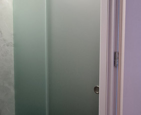 Berėmis ir įrėmintas, stiklo pertvaros, stiklo sprendimai / Art Glass / Darbų pavyzdys ID 4339473