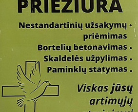 Kitos įvairios paslaugos - Kapaviečių tvarkymas - 1