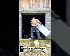 Statybos darbai - Garažo vartai, automatika, montavimas Greitai Ir Paprastai - 2