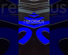 Lipdukų gamyba - Reklamos gamyba, Spauda, I&scaron;kabos, Auto apklijavimas - 4