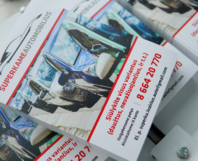 Spauda / Reklamos gamyba / Verslo dovanos / Maketavimas / Grafinės idėjos / Darbų pavyzdys ID 4341505