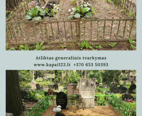 Generalinis kapavietės tvarkymas