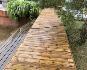 Valymo paslaugos - Terasu plovimas, atnaujinimas - 4