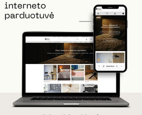 El. parduotuvių kūrimas - Internetinių svetainių/parduotuvių kūrimas (seo/ads) - 1