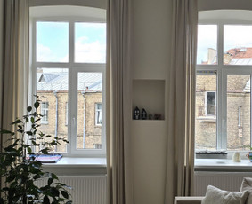 Interjeras, baldai - Užuolaidų ir romanečių siuvimas. Karnizai ir bėgeliai. - 4