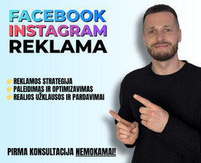 Reklamos paslaugos - Facebook ir Instagram reklama Daugiau klientų jūsų verslui - 1