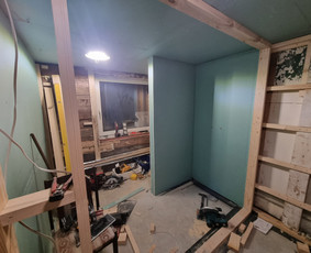 Statybos darbai - Karkasinių ir mūrinių namu statyba, stogų konstrukcijos - 4