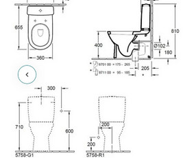 Klozeto pajungimas - Silumos siurbliai / Kondicionieriai / Rekuperatoriai / Svok - 1