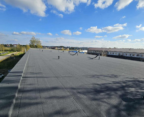 Stogų dengimas bitumine danga - Plok&scaron;čių stogų sprendimai &ndash; prilydoma bituminė danga - 1