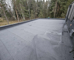 Stogų remontas - Plok&scaron;čių stogų sprendimai &ndash; prilydoma bituminė danga - 1