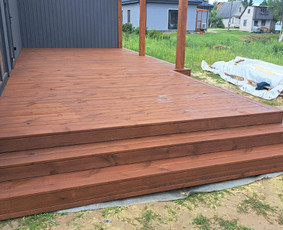 Medžio darbai, staliai - Kokybi&scaron;ki vidaus ir lauko apdailos darbai! - 1