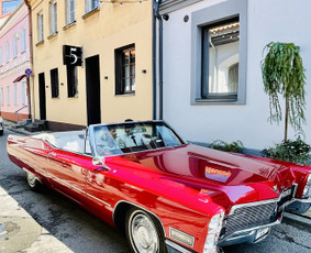 Senovinių automobilių nuoma - Transportas vestuvėms Kaune, Vilniuje. Cadillac nuoma ! - 3