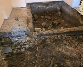 Betonavimo darbai, betonavimas - Grindų paruo&scaron;imas. Betonavimo darbai - 2