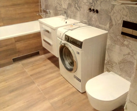 Skalbimo mašinos pajungimas - Santechnikos darbai, rekuperacija - 1