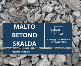 Betono mazgas ir birių medžiagų prekyba Kėdainiuose / UAB Santvara / Darbų pavyzdys ID 4343257