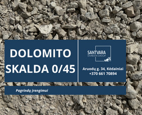Betono mazgas ir birių medžiagų prekyba Kėdainiuose / UAB Santvara / Darbų pavyzdys ID 4343261