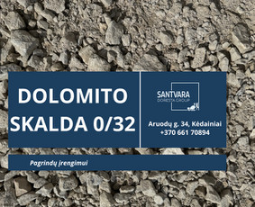 Betono mazgas ir birių medžiagų prekyba Kėdainiuose / UAB Santvara / Darbų pavyzdys ID 4343263