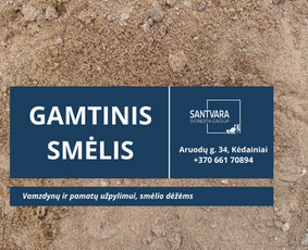 Smėlis - Betono mazgas ir birių medžiagų prekyba Kėdainiuose - 1