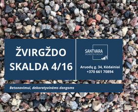 Betono mazgas ir birių medžiagų prekyba Kėdainiuose / UAB Santvara / Darbų pavyzdys ID 4343313