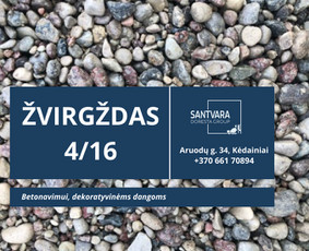 Žvirgždas - Betono mazgas ir birių medžiagų prekyba Kėdainiuose - 1