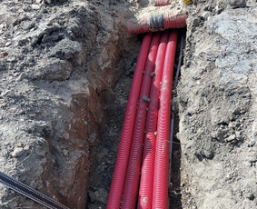 Elektrikai, elektros darbai - 10/ 0,4 kv elektros darbai ir saulės parkų statyba - 1