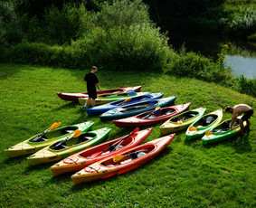 Baidarių nuoma - Baidarės su stovyklaviete ir sodyba &Scaron;ilutės rajone - 2