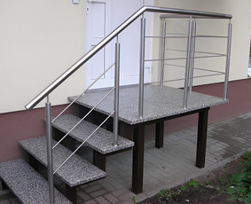 Lauko laiptai - Laiptai, turėklai ir metalo konstrukcijos - 1