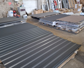 Skardinės tvoros - Tvoros, Vartai, Pamatai - 3