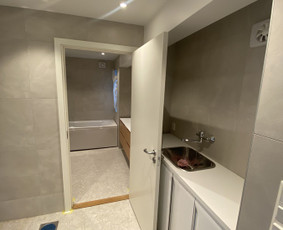 Plytelių klijavimas - Plytelės , dažymas. - 3