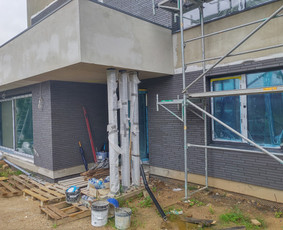 Lanksčiųjų fasado plytelių klijavimas / Edgaras / Darbų pavyzdys ID 4344411