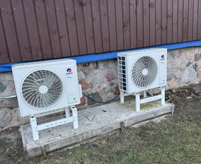 &Scaron;ilumos siurblių montavimas - Kondicionieriai, Oras oras, &scaron;ilumos siurbliai, rekuperacija - 2