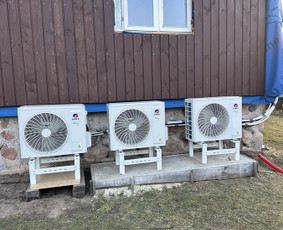 &Scaron;ilumos siurblių montavimas - Kondicionieriai, Oras oras, &scaron;ilumos siurbliai, rekuperacija - 1