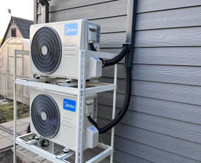 Ventiliacija, vėdinimo sistemos - &Scaron;ildymo, &scaron;aldymo ir vėdinimo sistemų montavimas - 1