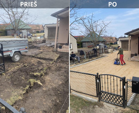 Statybos, apdaila - Trinkeliu klojimas, bortu dėjimas, laiptu formavimas - 1