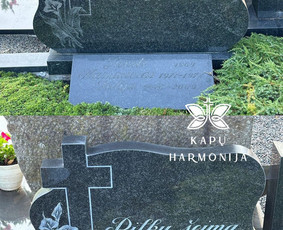 Kapavietės renovacija, restauravimas - Kapų įrengimas, tvarkymas, paminklai, plok&scaron;tės, akmenukų - 3
