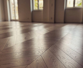 Vinilinės grindys, klojimas - Grindu klojimas, islyginamo misinio pylimas - 3