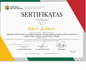 Konsultacijos - Atletinio rengimo treneris - 1