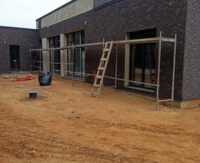 Fasadų apdaila, dažymas - Klinkerio klijavimas - 2